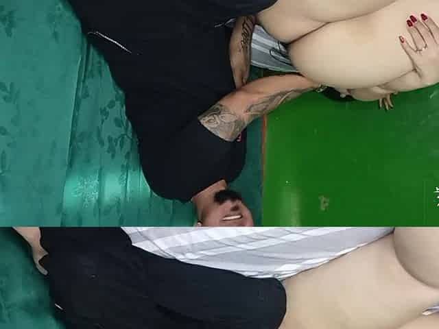 Chubby Moves Her Ass While I Fuck Her Ass