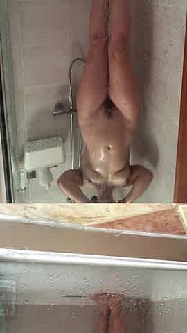 Exy Wet Shower - Horny Wife Soaping Her Curves Under Hot Water