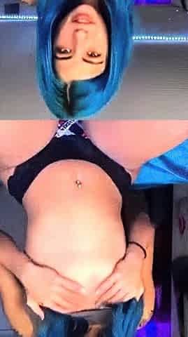 Close up teen masturbation