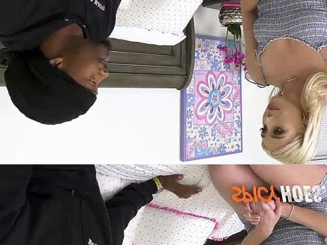 Blond Hottie Finds Out That Ebony Jocks Are More excellent For Her Cunt - Kay Ravishing