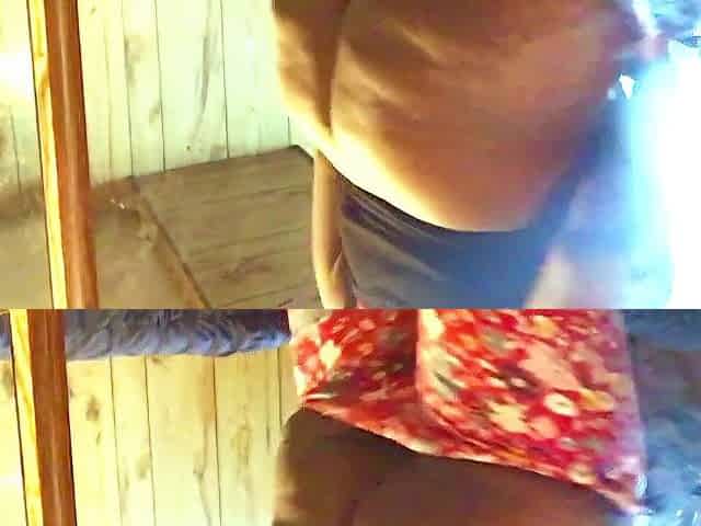 black-big beautiful woman booty-shaking