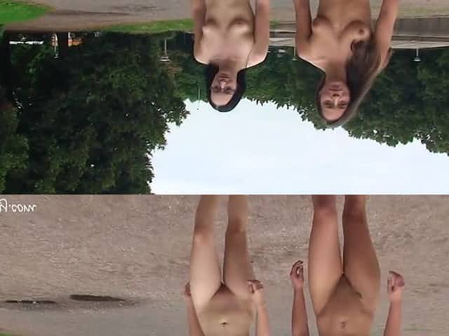 Two nice Amateurs public naked