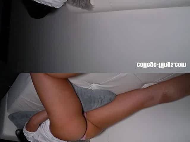 College Flings - Large Butt Booty Angel Fingers And Masturbates Until This babe Cums