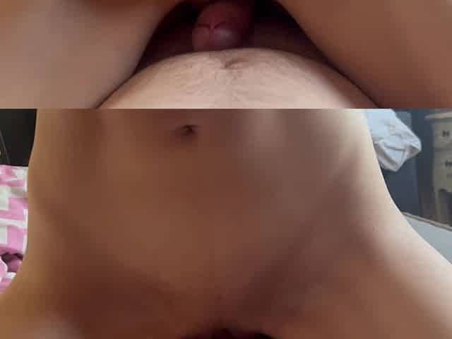 Petite Skinny GF Grinding on My Dick and Riding Until Orgasm