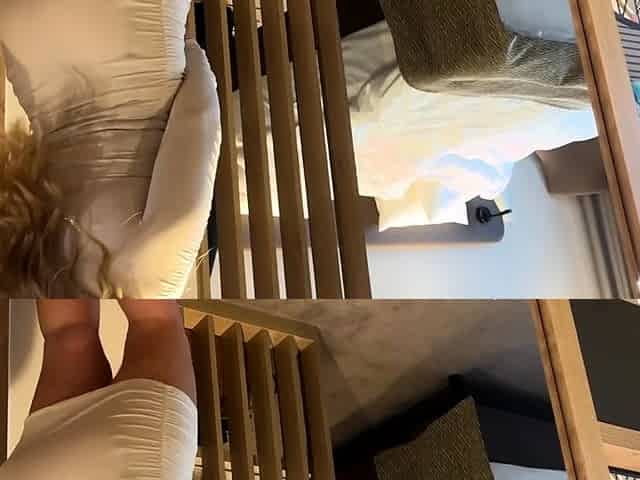German bridesmaid sneaks away from wedding to hotel room