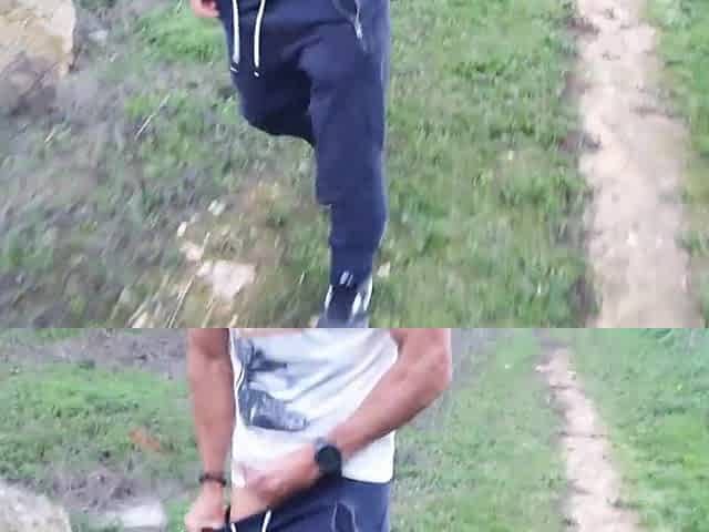 Filming my boyfriend playing his charming Dong in public until that guy nearly got caught