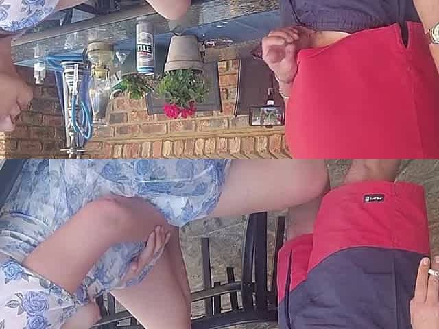 Mutual Masturbation With My Neighbors Wife Turns Into Outdoor Creampie