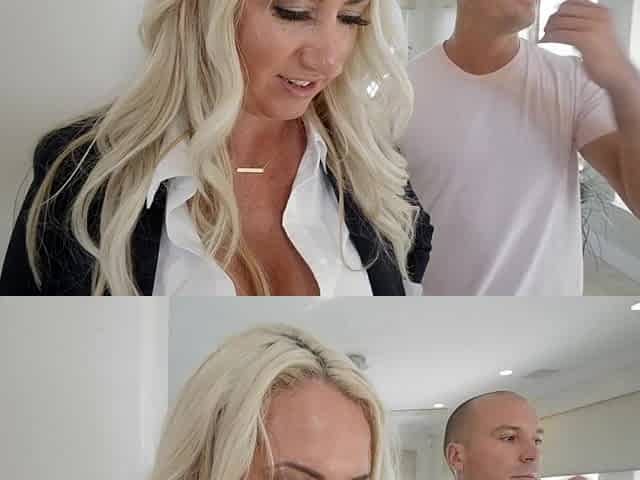 Gorgeous cougar pornstar heart-stopping adult scene