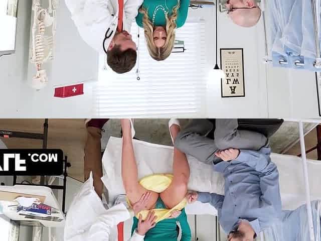 Hopeless Wife Bunny Madison Gets Secretly Bred By Her Doctor During The Exam