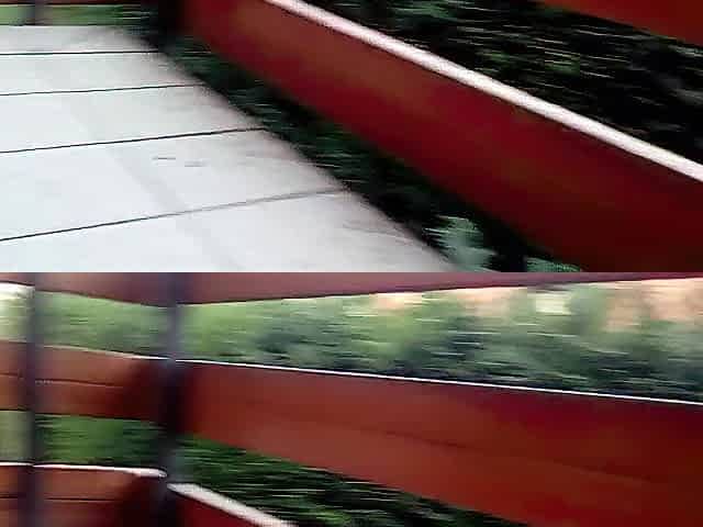 Outdoor: pee in goblet on balcony