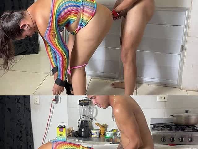 Kinky Game with My Big Ass Stepmom Ends in Anal Sex