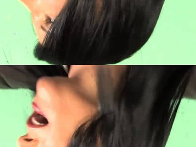 Sexy ebony girl wakes up and sucks a big fat cock