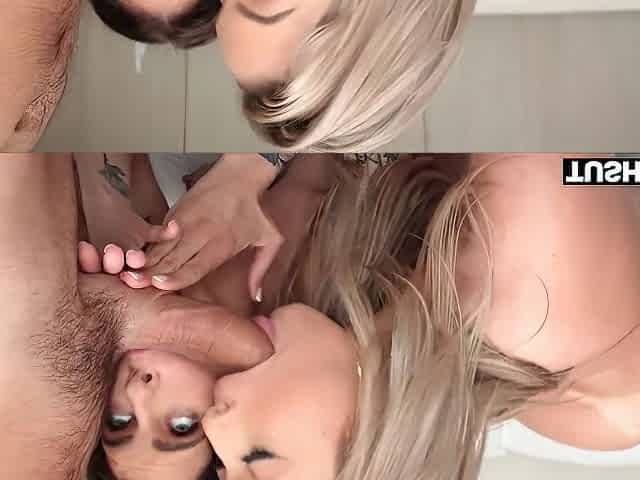 Anal Crazy Baddies Jesse Pony And Nicole Aria Take Turns Getting Their Asses Drilled Hard