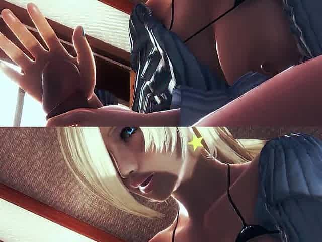 [MARIO] Futanari Princess Peach screws Rosalina (CG PORN 60 FPS)