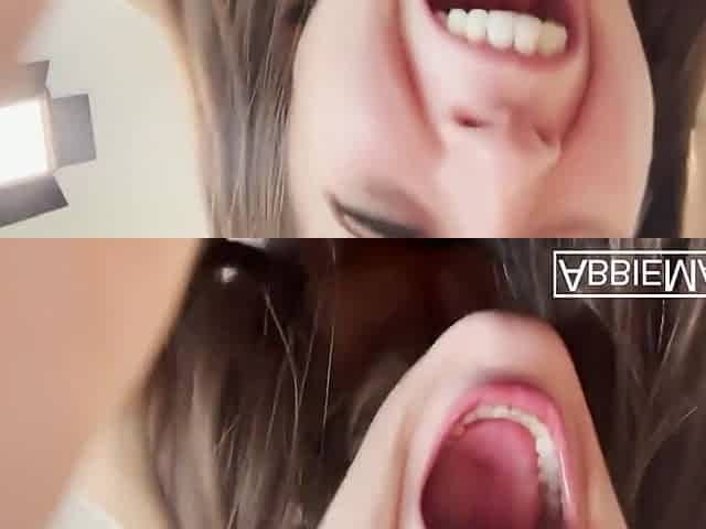 12 Inch Black Monster Cock Goes Balls Deep And Rearranges My Guts 10 Min - Abbie Maley