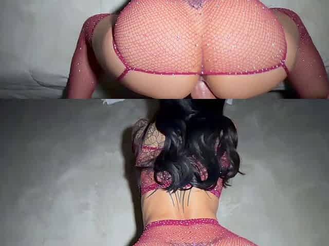 Cam Nair Soft Anal And Facial In Red Fishnet Onlyfans Video