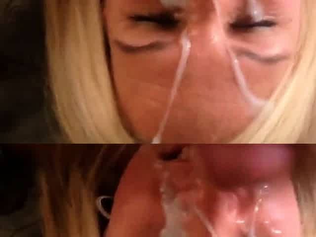 A Huge Facial for My Beautiful Girl