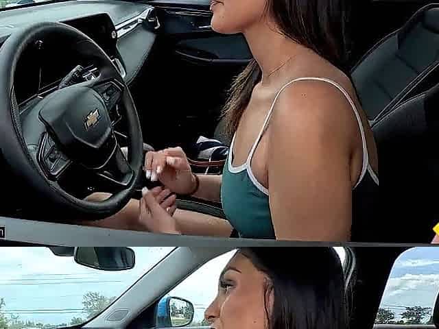 Lexa Jo's Roadside Supplementary Service: Mechanic Fixes Her Car with Sex