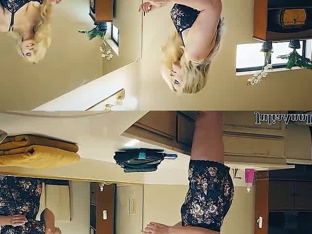 White Golden-haired Cougar Julia Ann Gets Pounded Doggy position & Facialized!