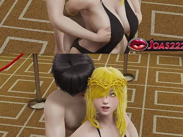 Marika in Black Dress - Rule34 3D Animation with Huge Tits, Desk Cunnilingus, and Intense Fingering
