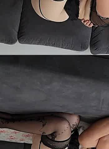 Amateur Couple Sex - Hot Wife Surprises Me in Sexy Lingerie After Work