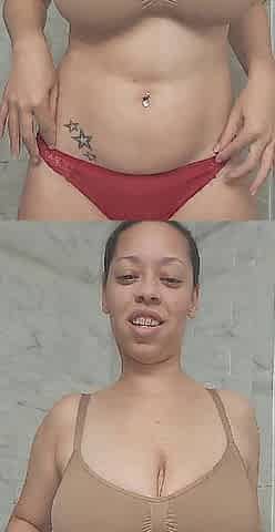 Solo Female With Large Titties Strips And Teases In Shower
