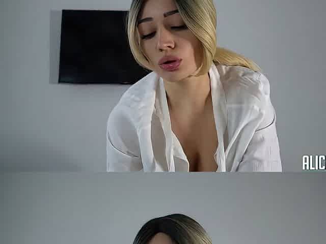 Unfathomable Creampie For Golden-haired Escort Floozy