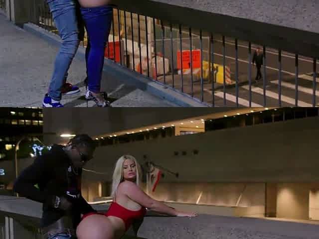 BLACKEDRAW This WILD thicc blonde will do anything for BBC