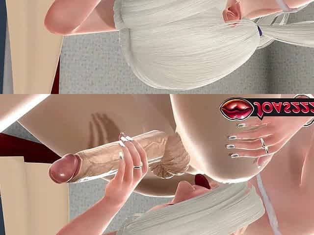 Intensive Analingus From Chrismas Girl Elf Makes Me so Hard to Explode 3D Animation