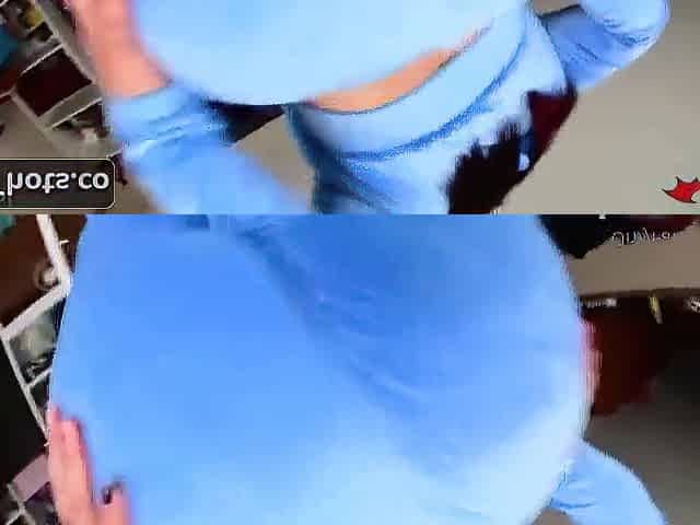 latina big booty working out