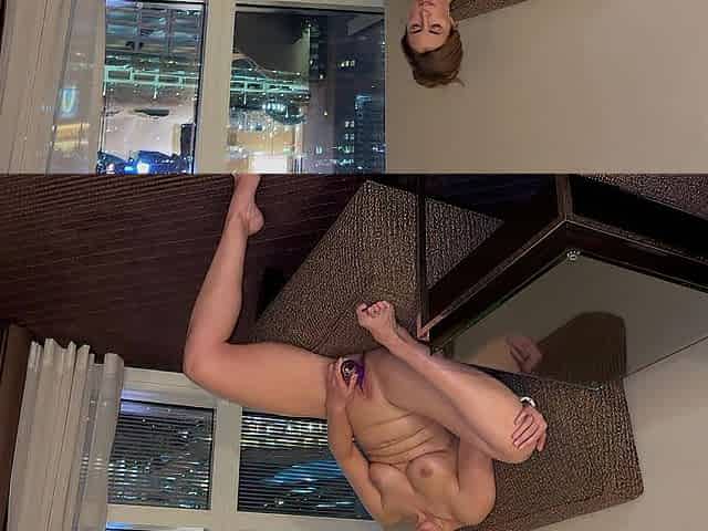 Amateur mother i'd like to fuck doxy banged in front of hotel window