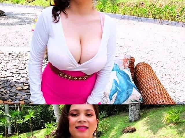 Kim Velez Braces For Big Tit Fun In The Country