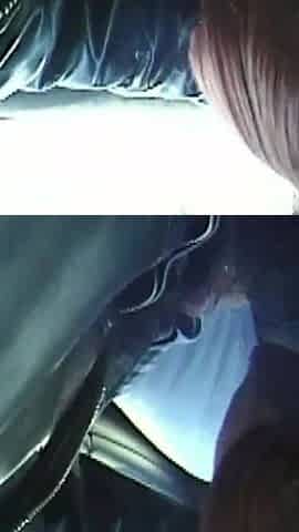 Hairy Pussy Babe Blows Huge Cock in the Car and Gets Ass Fucked Hard and Deep