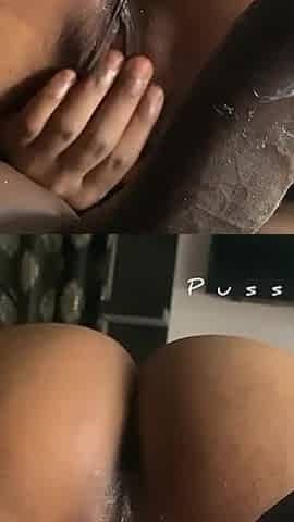 My Ebony Stepmom with Fat Waist Riding My Dick as She Wants It