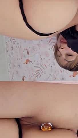 Amazing Orgasms with My Vibrator and Plug in My Beautiful Ass.