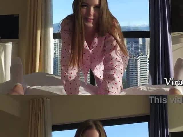 Marvelous Nika Sees Jock 1st Time and Learns Suck