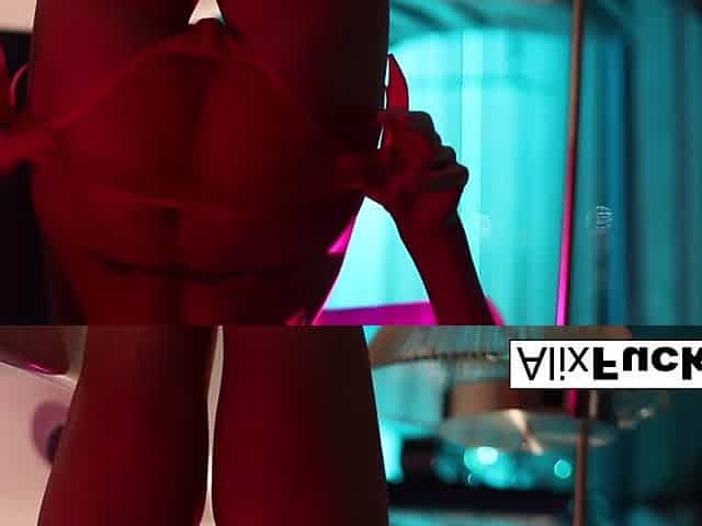 Alix Lynx : Busty Alix takes a hot bath with a butt plug