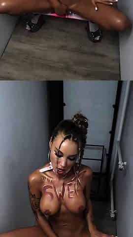 Sweet Monika Fox In So Sexxxy Outfit Play With Huge Dildo,