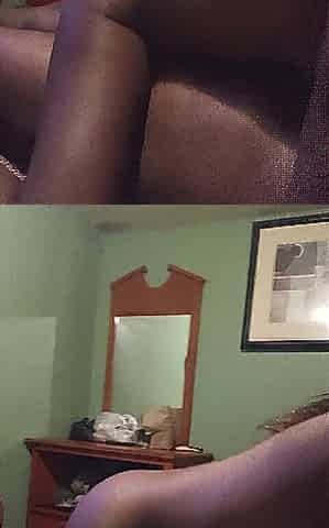SUPER HOT TINY BLACK RIDING MY BBC!