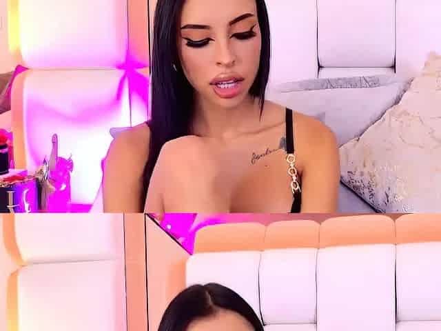 Nasty brunette pornstar with big boobs
