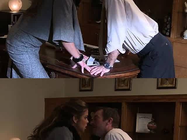 Busty secretary got super crazy after her boss's gigantic