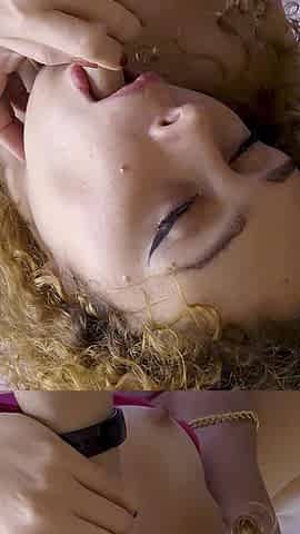 Blonde Curly Girl Squirts on Dick! Fuck My Pussy Please Amateur Big Ass Latina - Cherry Adams