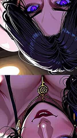 Wild Purple Flames Witch Cartoon Porn