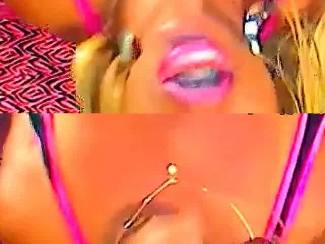 Ebony Milf with Big Tits Gives a JOI Webcam Show