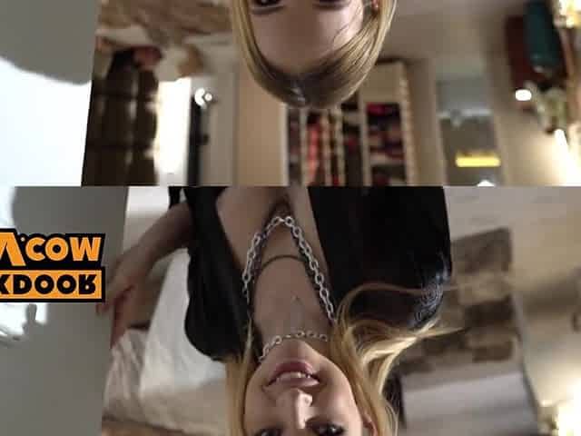 POV - Double dicking blond honey Kaisa Nord booty screwed