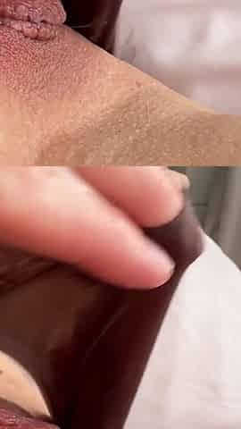 Homemade Wet Panties - Soaking Wet Panty From Hard Masturbation Through Them