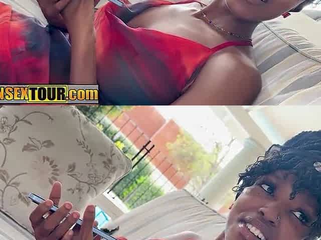 Black angel drank large knob and enjoyed coarse cunt screwing