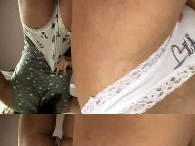 Masturbating amateur cums after solo fun