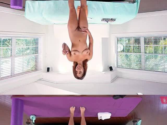 Kira Perez In Perfect Girlfriend In Yoga Pants Gets Horny During Training
