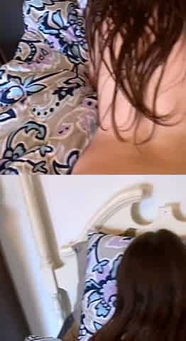Jessy funny amateur teen brunette toying